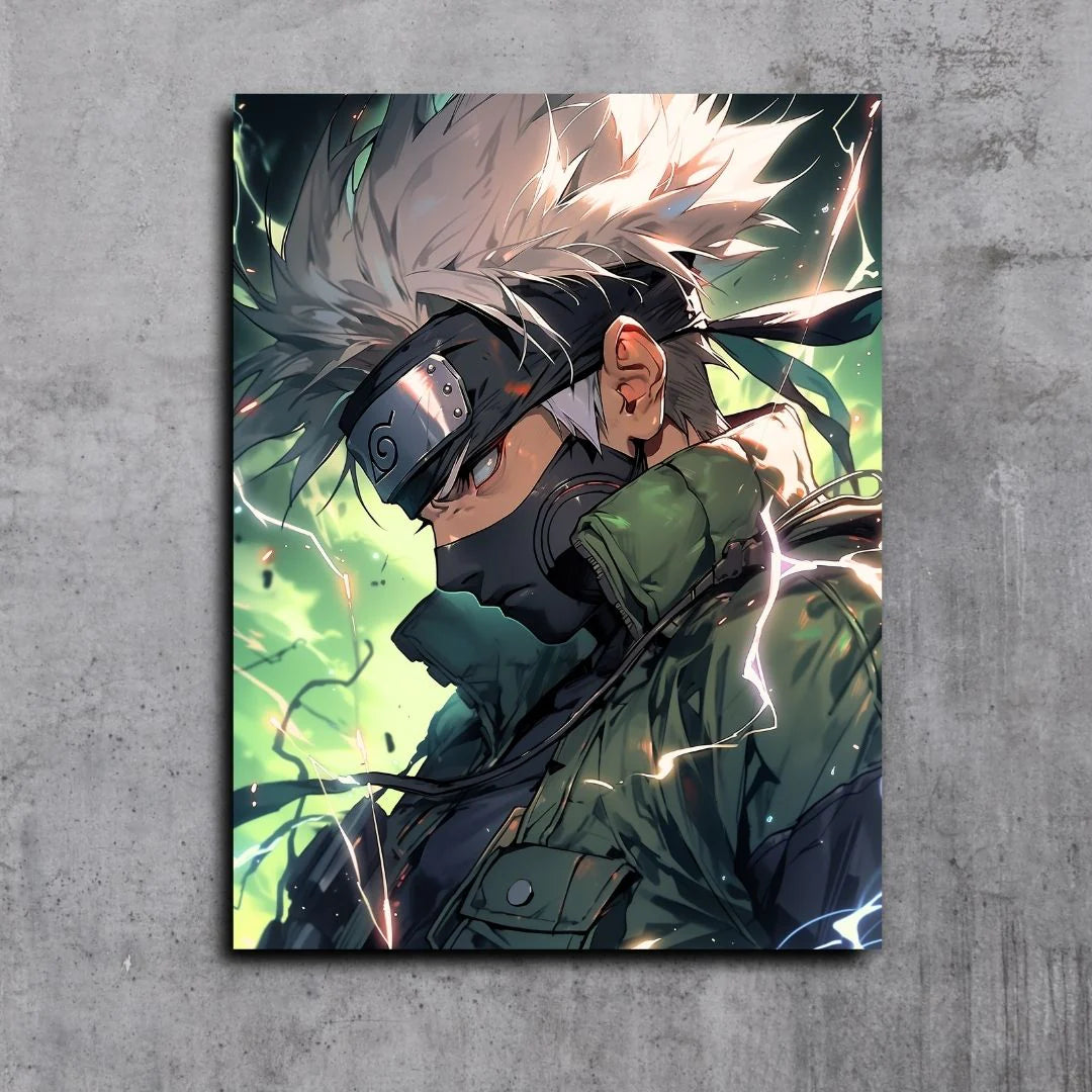 Kakashi Naruto - Green Left