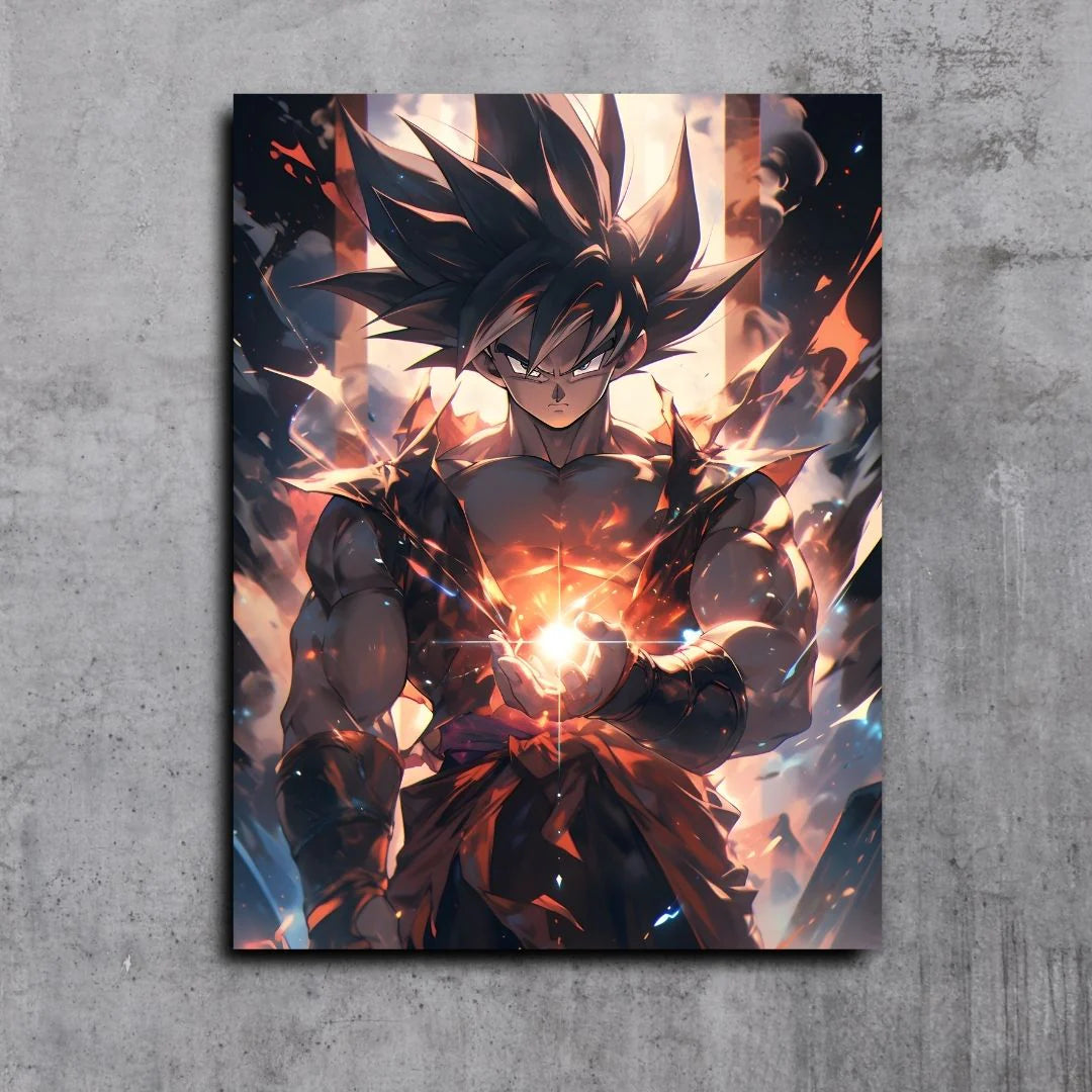 Goku with Energy Bomb - Dragon Ball Z