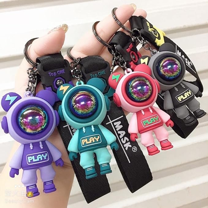 Astronaut 3D Keychain Any One