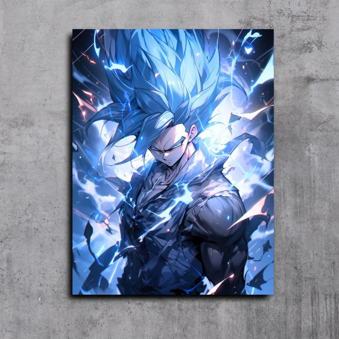 Gogeta Blue Dragon Ball - Ice look