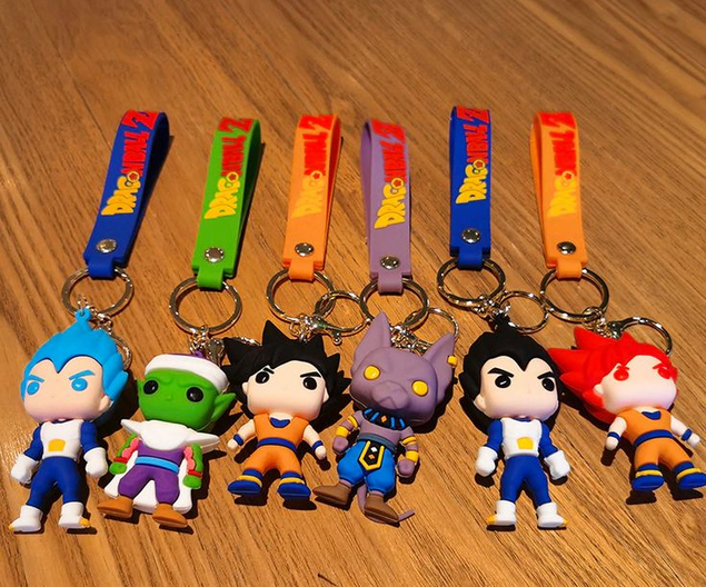 Dragon Ball Z Character 3D Keychain Any One
