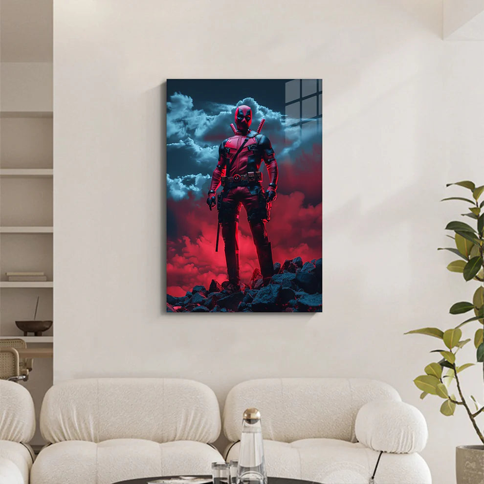Deadpool: Stormborn Vigilante – Premium Metal Print Poster