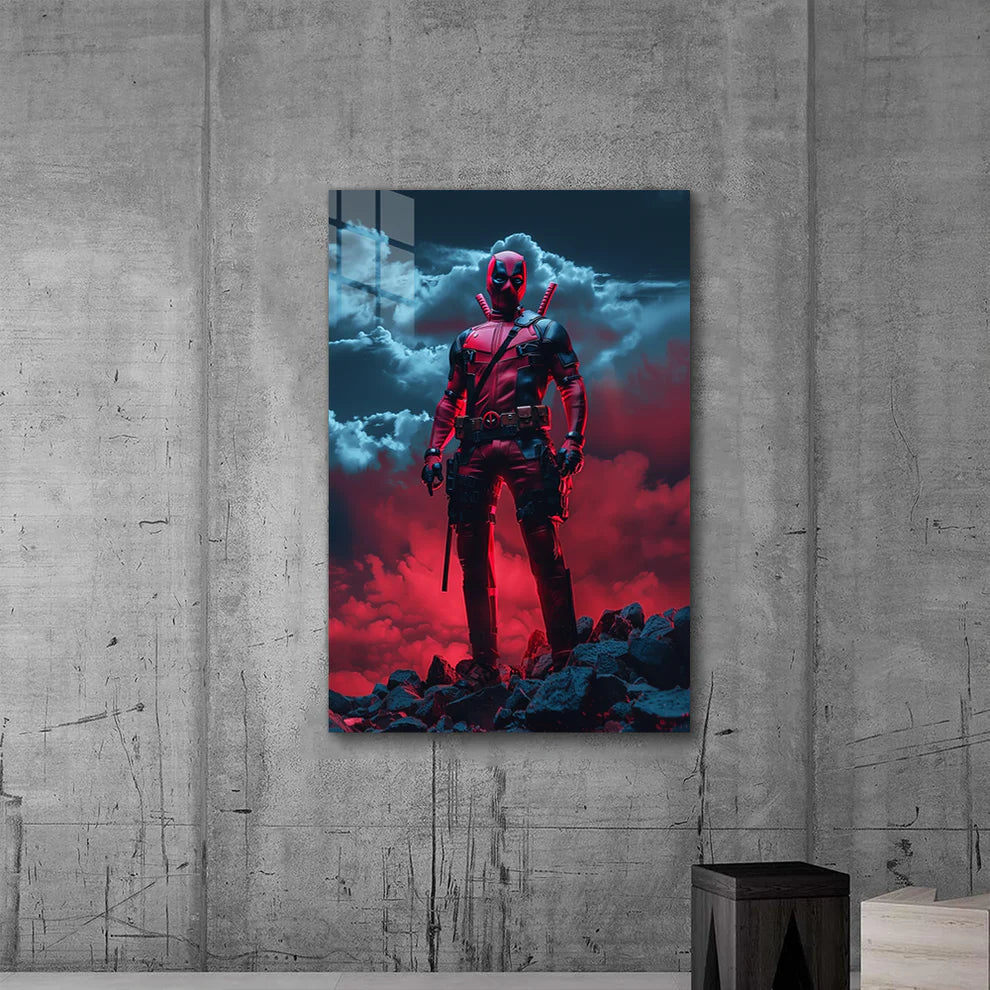 Deadpool: Stormborn Vigilante – Premium Metal Print Poster