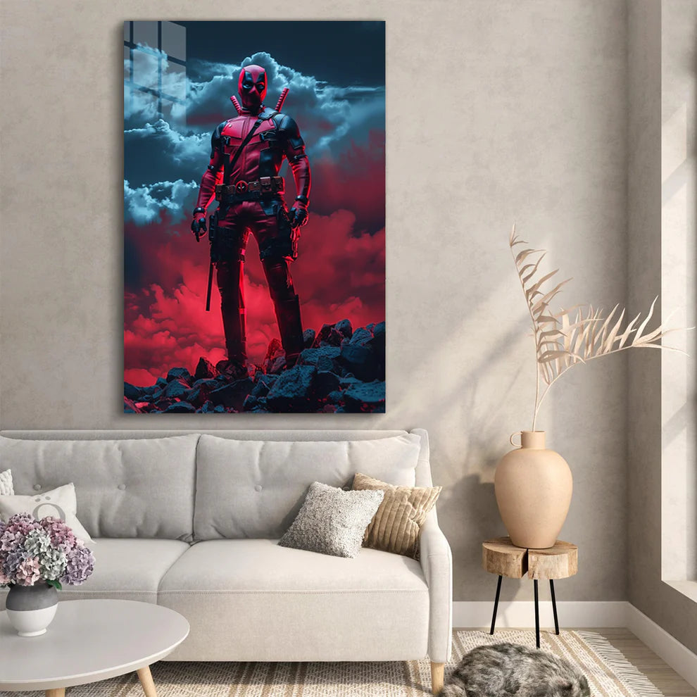 Deadpool: Stormborn Vigilante – Premium Metal Print Poster