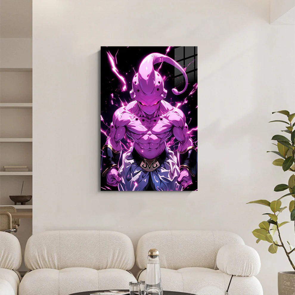 Majin Buu: Chaos Unleashed – Metal Print Poster