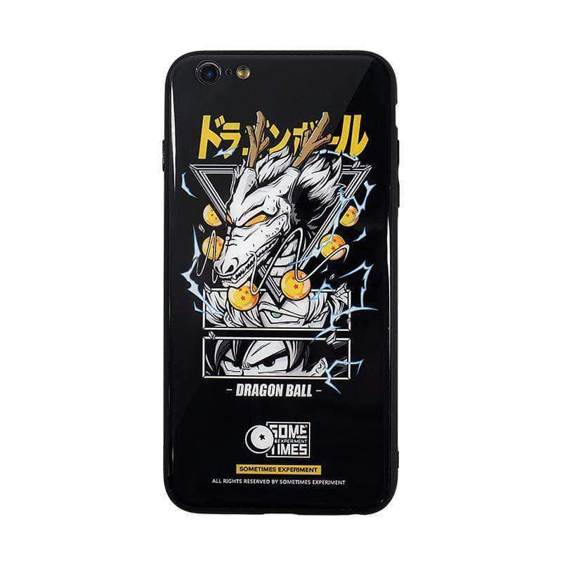 Fairy Dragon Tempered Glass Soft Silicone Phone Case