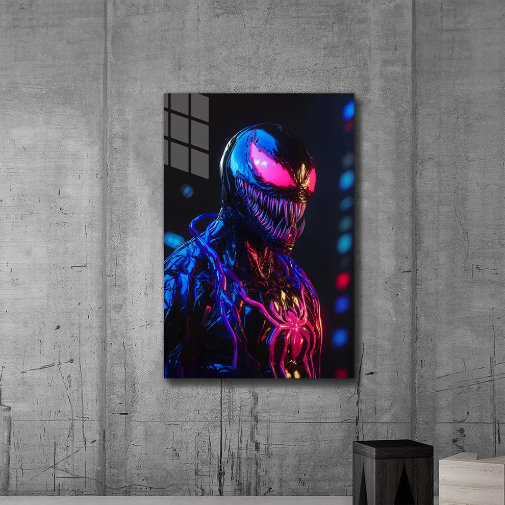 Venom: Darkness Unleashed – Premium Metal Print Poster