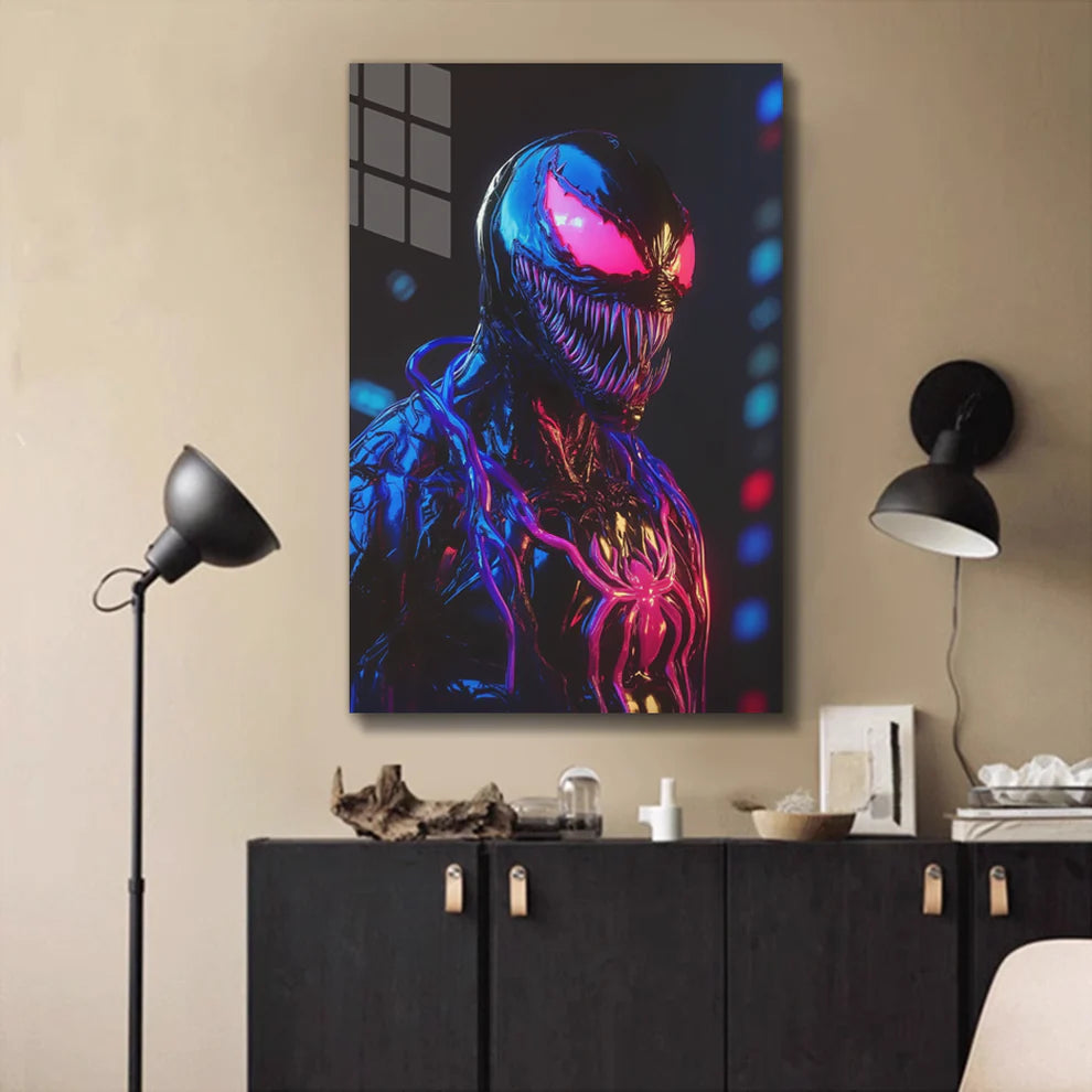 Venom: Darkness Unleashed – Premium Metal Print Poster