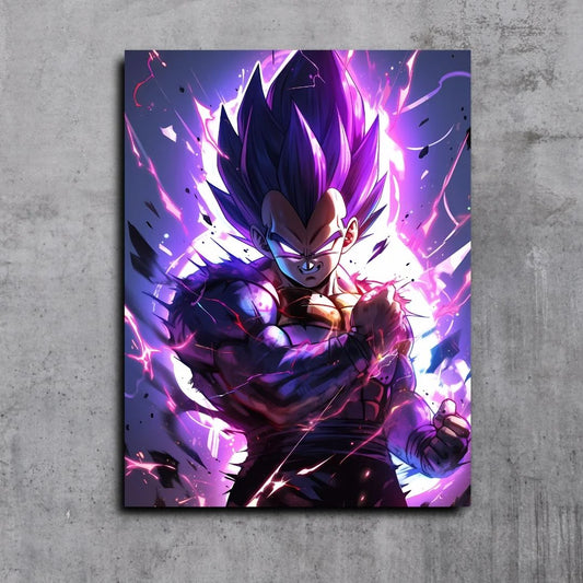 Vegeta Dragon Ball - Purple Fist