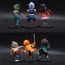 Demon Slayer 6 Character Set Action Figure 15cm