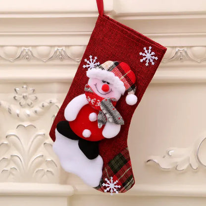 Christmas Tree Ornaments Christmas Stockings, Scene Decor, Festivals Decor