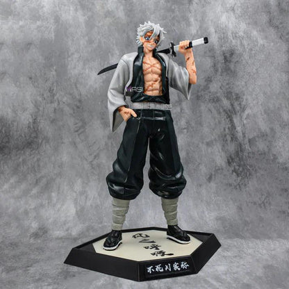 Demon Slayer Sanemi Shinazugawa Action Figure 30cm