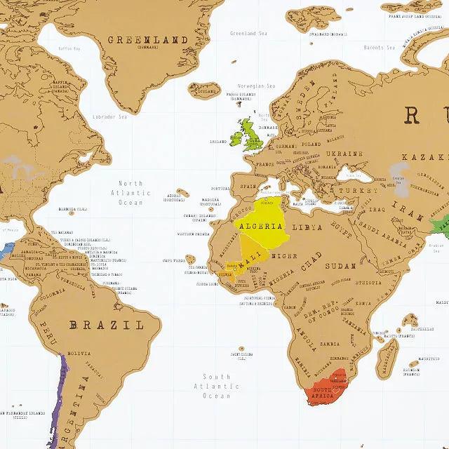 Travel Scratch Off Map
