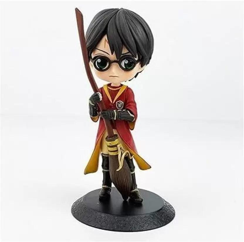 Harry Potter With Broom Q-Posket 15cm