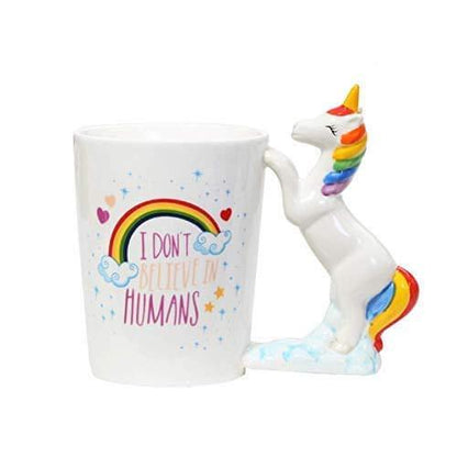 Unicorn Mug 3D Creative Art Coffee Mug Ceramic Cups