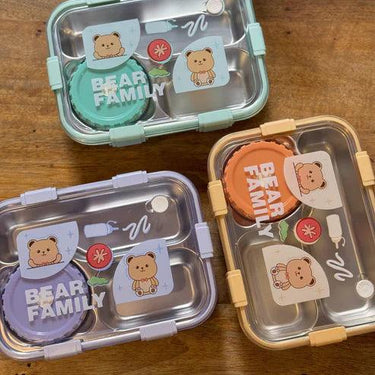 Bear Family Bento