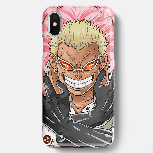 One Piece Doflamingo Soft Silicone iPhone Case
