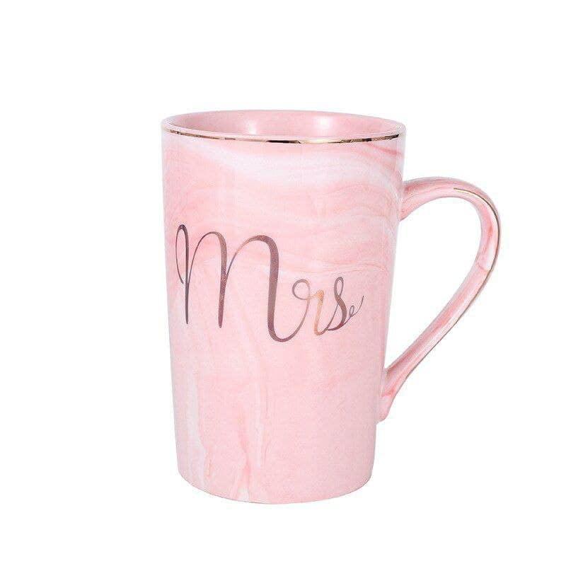 Mr and Mrs Couple Coffee Mug (Long Mr Mrs)