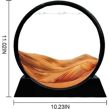 3D Sand Art Decor Picture Glass Liquid Wall Painting