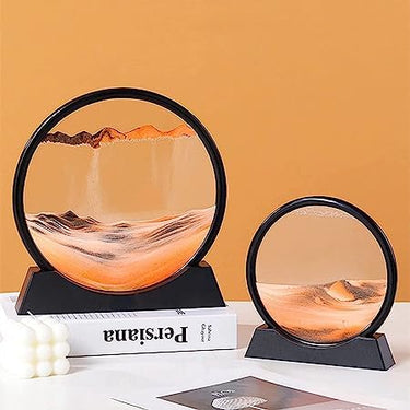 3D Sand Art Decor Picture Glass Liquid Wall Painting