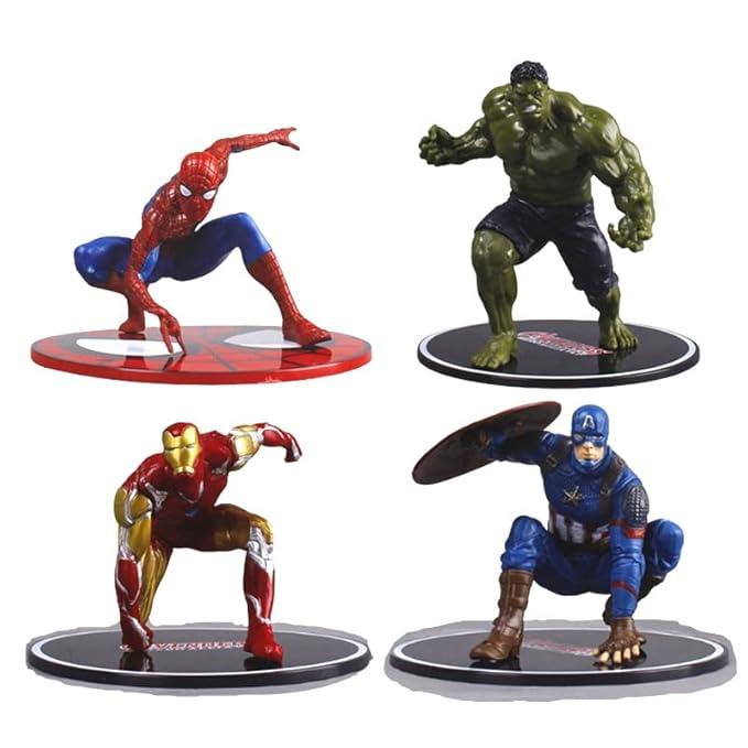 Avengers 4pcs Set 9-13cm Action Figure