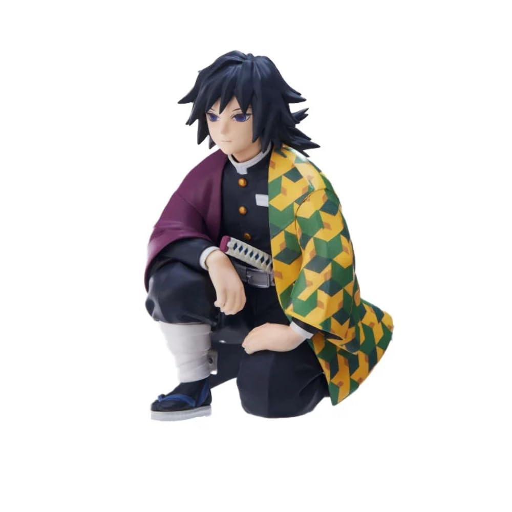 Giyu Tomioka Sitting Action Figure 14cm