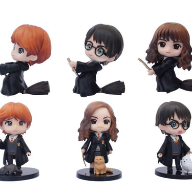 Harry Potter 6pcs Set 8cm Action Figure