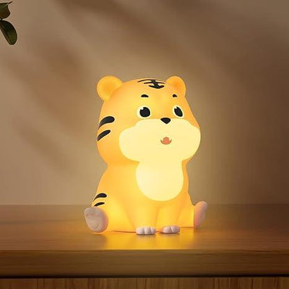 Baby Tiger Silicone Led Night Lamp