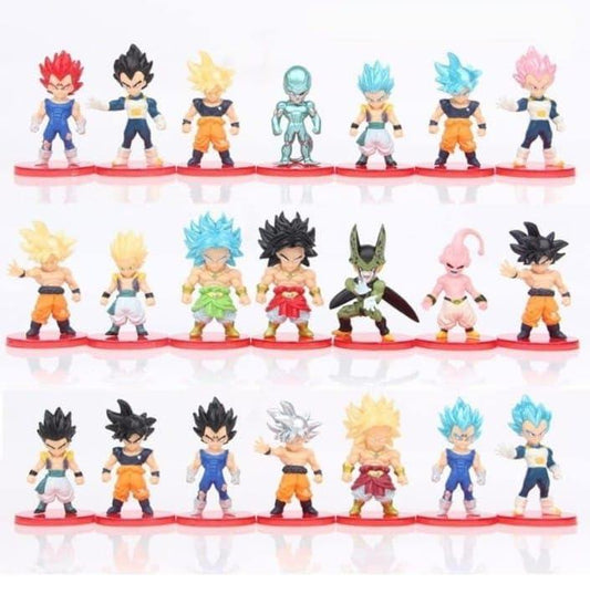 Dragon Ball Z 21pcs Set Action Figure 6cm