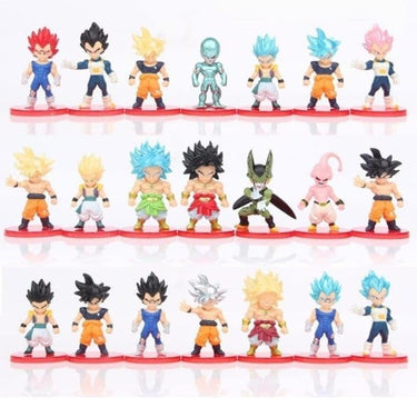 Dragon Ball Z 21pcs Set Action Figure 6cm