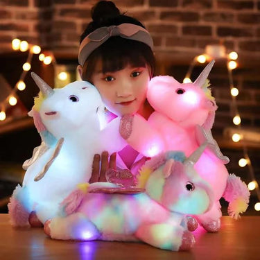 Magical Unicorn LED Light Plush Toy Pillow