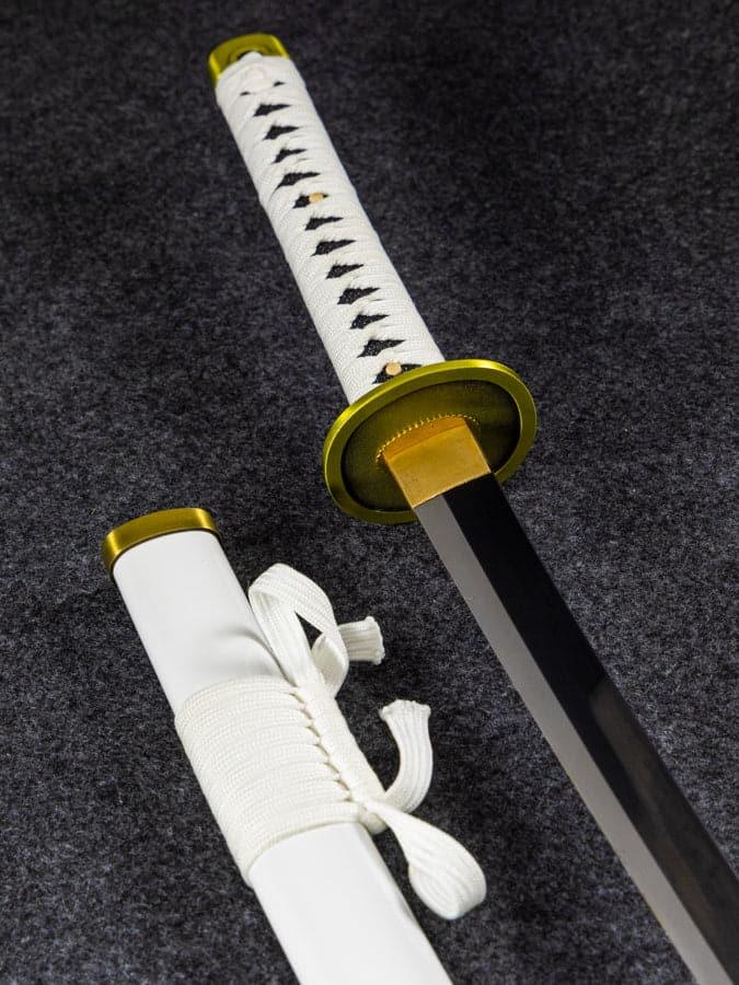 Anime Zoro White Neon Katana 104cm