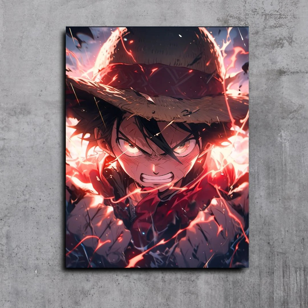 Luffy One Piece - Red Face