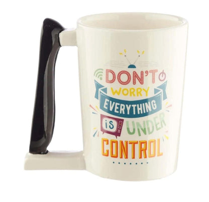 TV Remote Control Ceramic Coffee Mug Tea Cup 350 ml