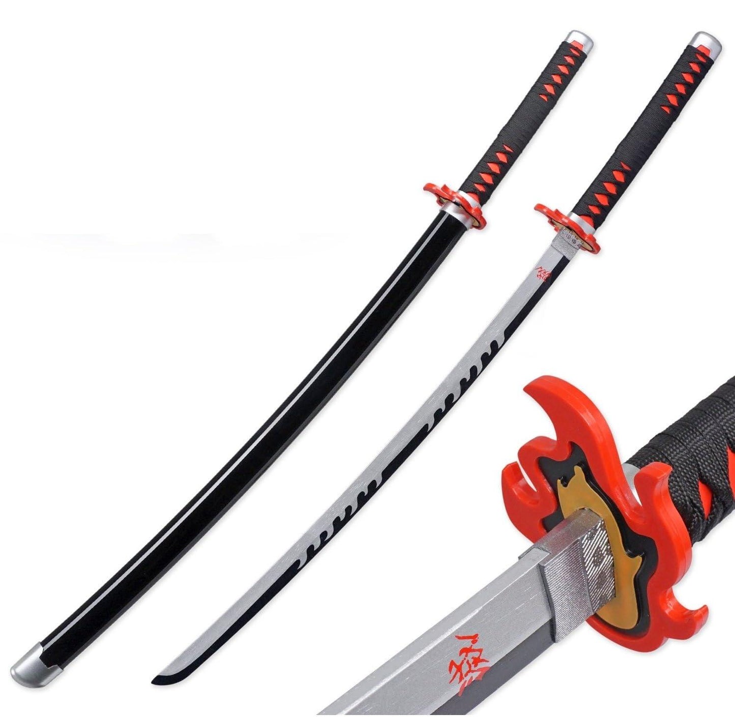 Tanjiro Kamado Nichirin Flame Sword 104cm