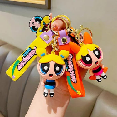 Powerpuff Girls 3D Keychain (12 Pieces in Packet)