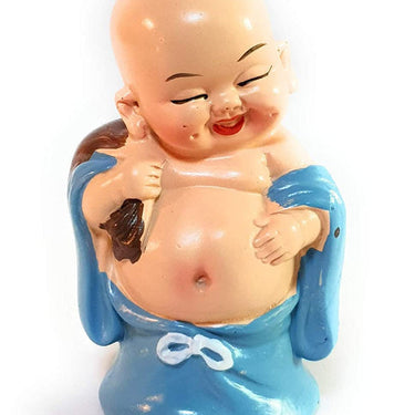 Feng Shui Laughing Figure Idols Set of 3
