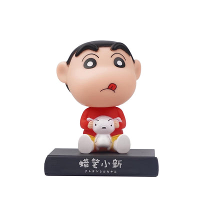 Shinchan with Sheero Bobblehead