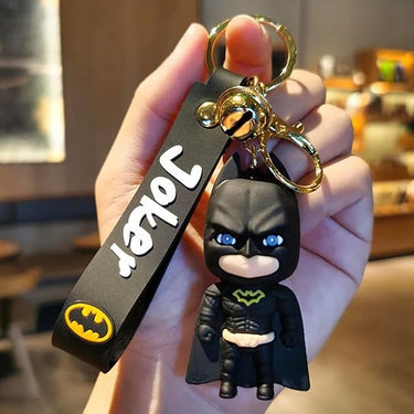 Batman Black Blue Eyes 3D Keychain  (12 Pieces in Packet)