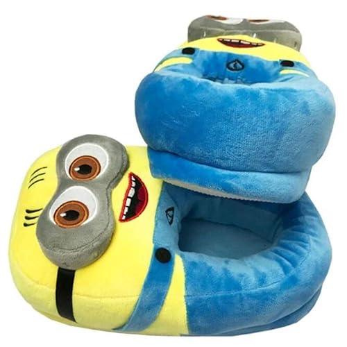 Minion Shoes Indoor Free Size Soft Plush Unisex Attractive Warm Indoor Shoes