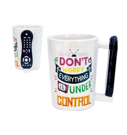 TV Remote Control Ceramic Coffee Mug Tea Cup 350 ml