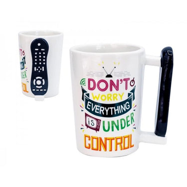 TV Remote Control Ceramic Coffee Mug Tea Cup 350 ml