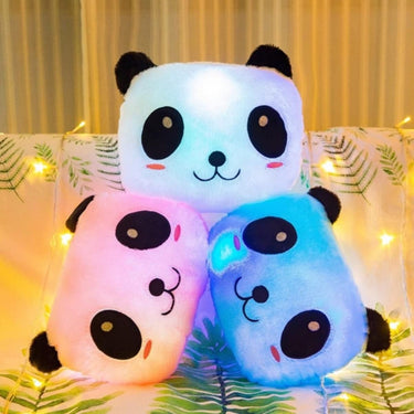 Panda Night Light Plush Pillow Creative Toy