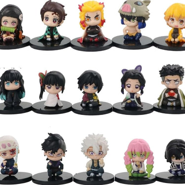 Demon Slayer 15pcs Set 6-7cm Action Figure