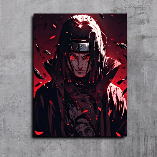 Itachi Uchiha Naruto Shippuden - Red BG