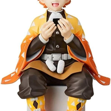 Zenitsu Agatsuma Sitting Action Figure 15cm