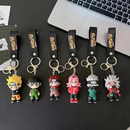 New Style Naruto 3D Keychain Any One