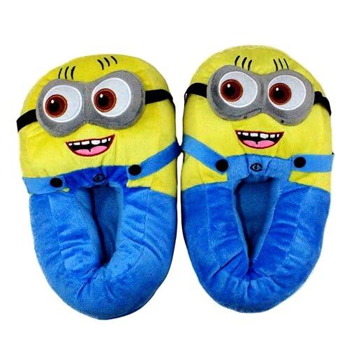 Minion Shoes Indoor Free Size Soft Plush Unisex Attractive Warm Indoor Shoes