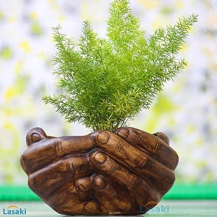 Hand Ceramic Pots for Indoor Plants, Planters, Flower Pot Living Room Home Decor Office Tabletop Desk Garden