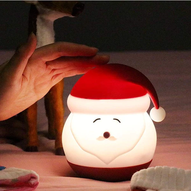 Santa Night Light for Kids,7 Colour Changing Baby Night Light